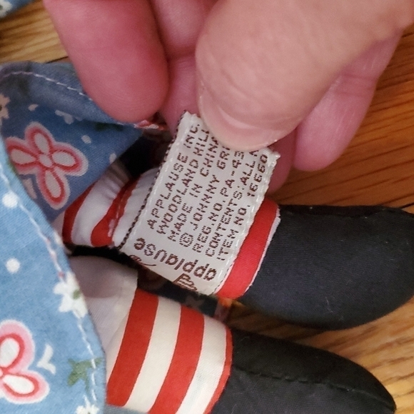 vintage 1991 Raggedy Ann 8" Plush Doll By Applause #16660 - Picture 2 of 6